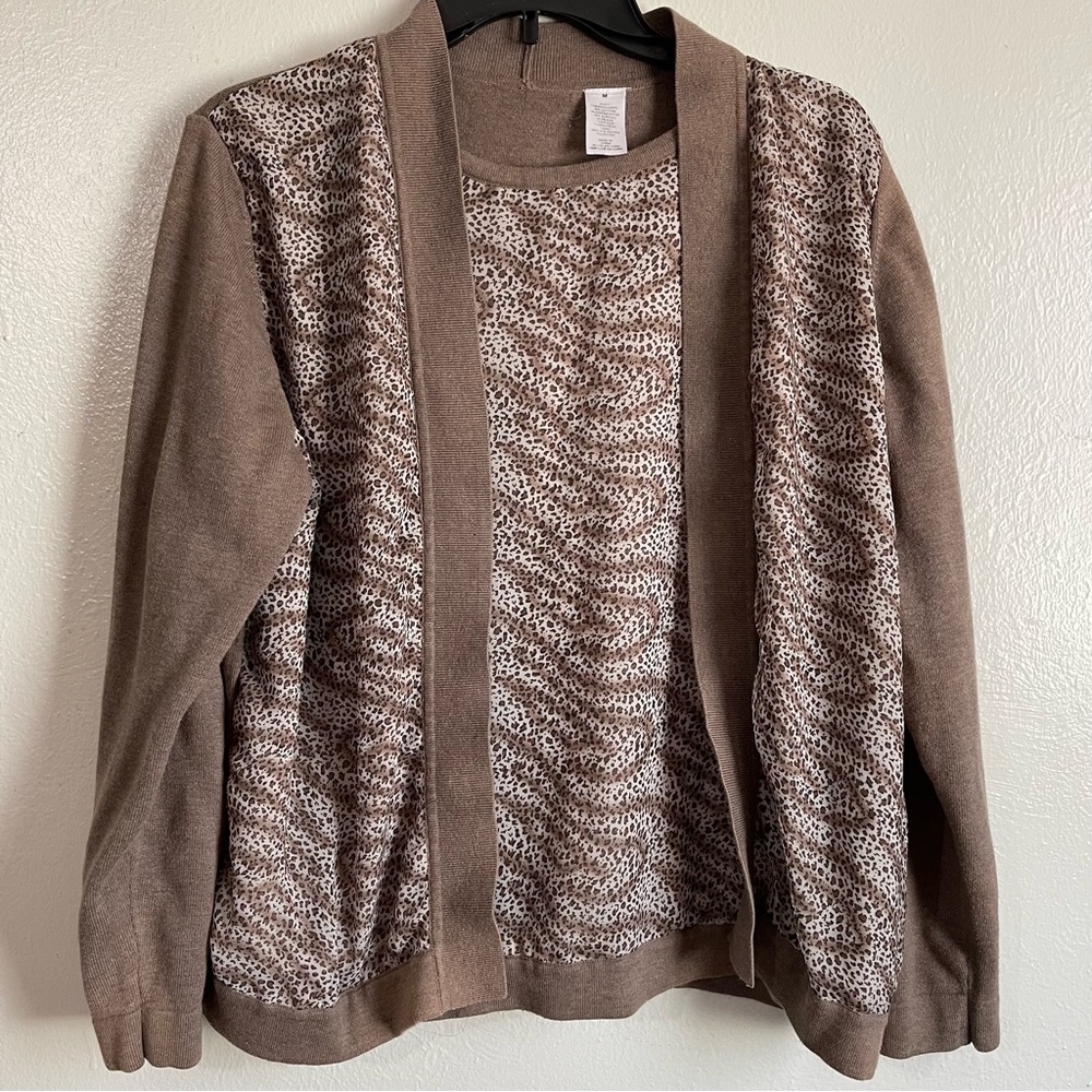 Alfred Dunner cárdigan/ sweater SZ M